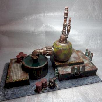 sector mechanicus small chemical facility by thecat