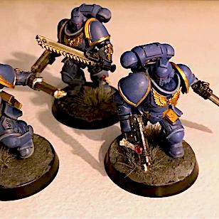 Ultramarines squad by Champo