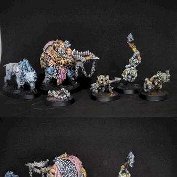 Hrothgorn's Mantrappers, Warhammer underworlds warband by raivan
