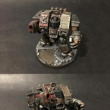 Deatchwatch Wenerable Dreadnought by Milosz Wojtasik