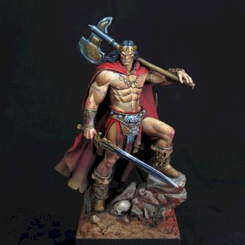 Barbarian King by PintorDeMiniaturas