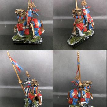 Warhammer Bretonnian Champion Realm Knight by tinman755
