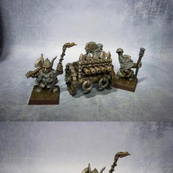 Dwarf Organ Gun by Matpaint