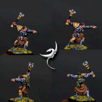 Reaper Miniatures - Unther Godshand, Cleric by ar2roo