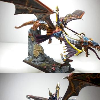 High Elf Dragon Mage by Grio