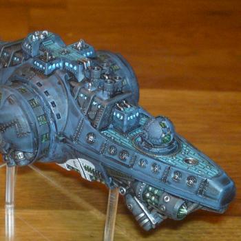 Covenant of Antarctica Daedalus Class Large Flyer by zwobit