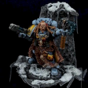 Space Wolves Rune Priest by StuKKa