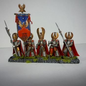 High Elf Phoenix Guard by fenrirfrozen