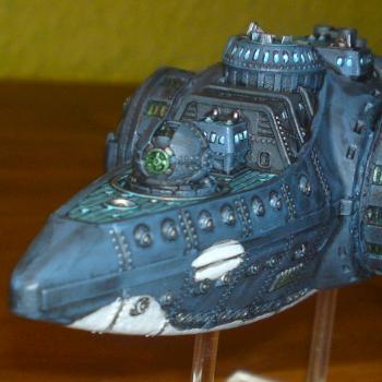 Covenant of Antarctica Daedalus Class Large Flyer by zwobit