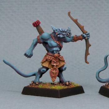 2 Reptus Clutchling Archers by grhys