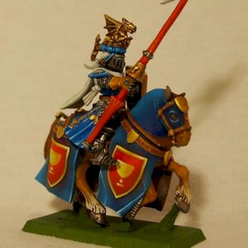 Bretonnian knight by Rico