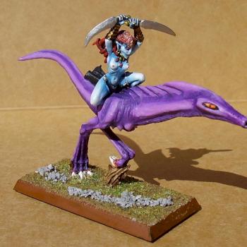 Mounted Daemonette by Bruce
