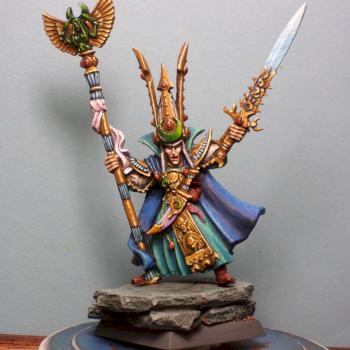 Teclis High Elf by sadgar