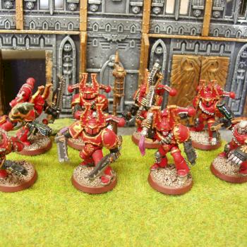 Khorne Berzerkers by Blastershoot