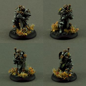 The Praying Paladin by Brevik