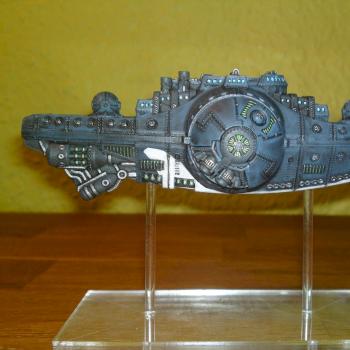 Covenant of Antarctica Daedalus Class Large Flyer by zwobit