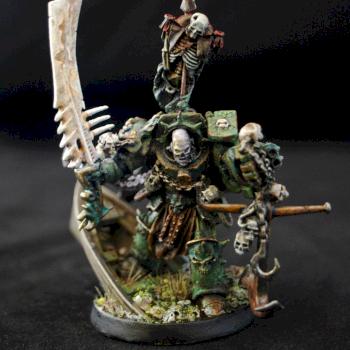 40K Mariners Blight Chaos Lord Obbeddon Marsh by LuckyNo.5