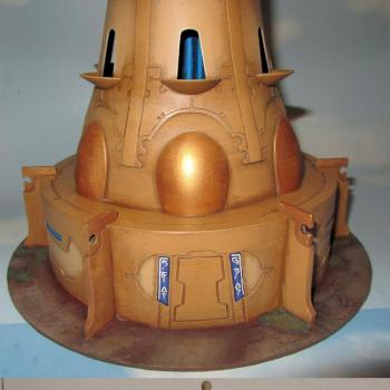 Scratch-built Eldar Bastion by TyphoidGarry
