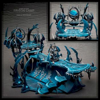 Dark Eldar Prison camp by de-Zigner