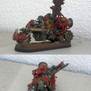 FW Warboss on bike by Jarogr