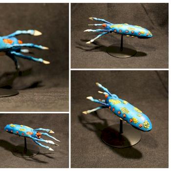 BFG: Tyranid Leviathan Hiveship by tinhouse