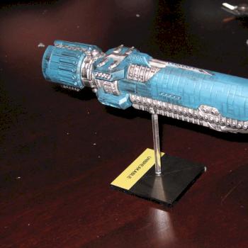 Firestorm Armada Sorylian Battleship by renodemona