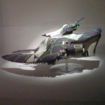 Eldar Wave serpent by rabbidsquirrel