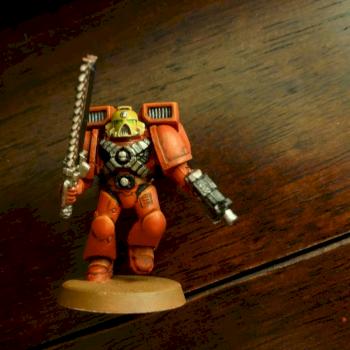 Blood Angels Assault Marine by Deepstrike