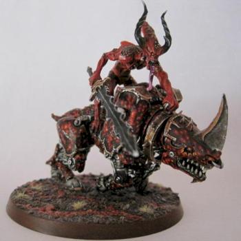 Khorne bloodcrusher by Iandw