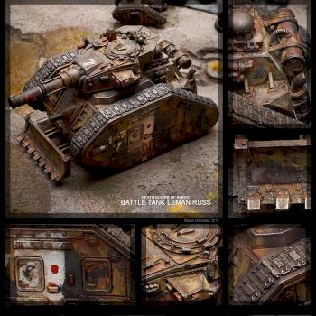 Death Korps of Krieg Leman Russ #1 by de-Zigner