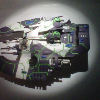 Eldar Wave serpent by rabbidsquirrel
