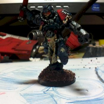Blood angels Chaplain by Eldarusa