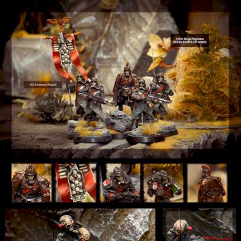 Death Korps of Krieg command squad by de-Zigner