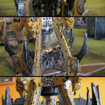 Beastmen 40k drop pods by mayajid