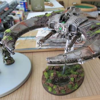 Necron Nightscythe by Frank_Rooster