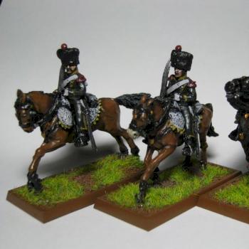 FN43 Napoleonic Chasseurs a Cheval by ipaintminiatures