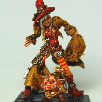 Freebooter Time Witch + familiar by Gamedad