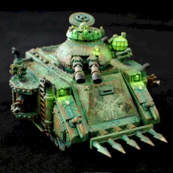 40K Mariners Blight Chaos Predator Tank by LuckyNo.5