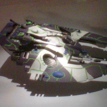Eldar Wave serpent by rabbidsquirrel