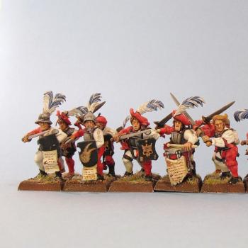 Swordsmen - Empire State Troops by Ismaël A