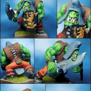Orc Warrior by eathir