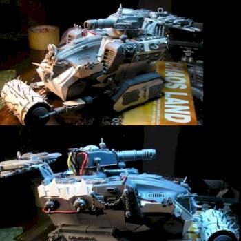 ork Battlewagon wip by Slimak