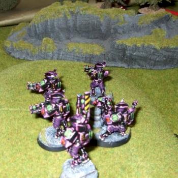 tau firewarrior squad by neontau