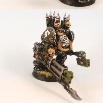 Chaos Terminator w/ Reaper Autocannon by Countersunk81