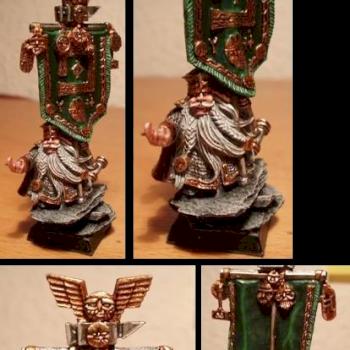 Zwergen Armeestandartenträger by sisisnow