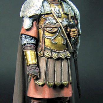54mm Roman Cavalry Officer by joe lo