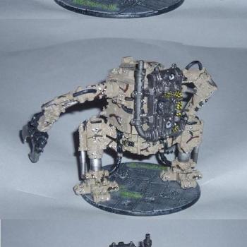 Desert Storm Ork Dreadnought by minigw