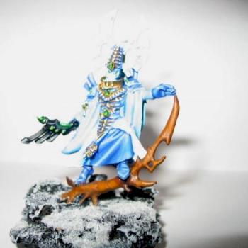 Warhammer 40000 Eldar Bonesinger by koix