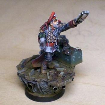 Imperial Guard Commissar by AsyLum