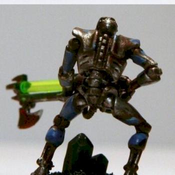 Necron Warrior by VeN